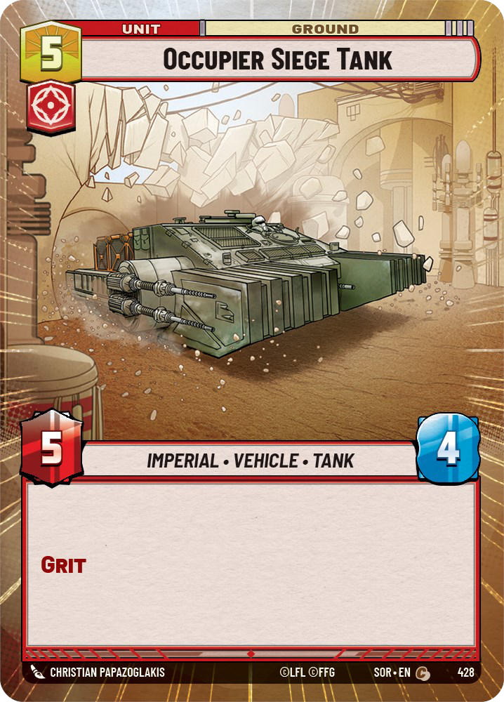 Occupier Siege Tank  (SOR-428)