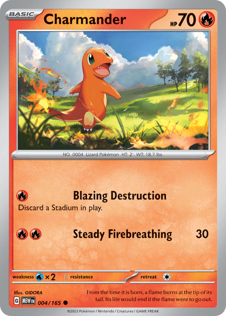 Charmander - 151 (sv3pt5-4)