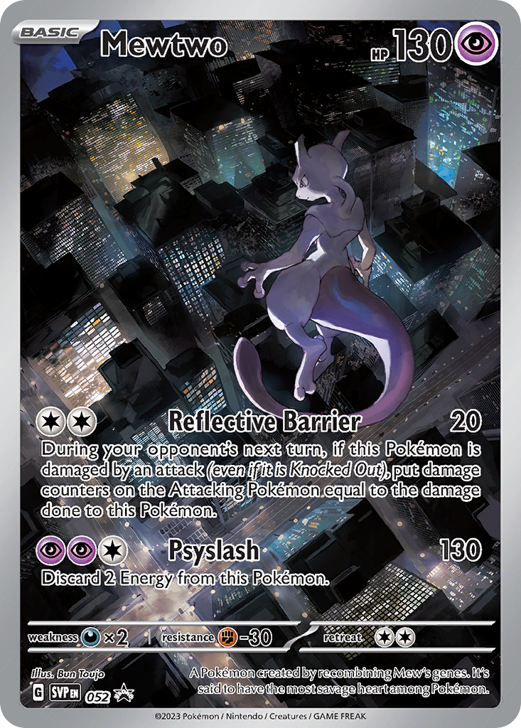 Mewtwo - Scarlet & Violet Black Star Promos (svp-52)