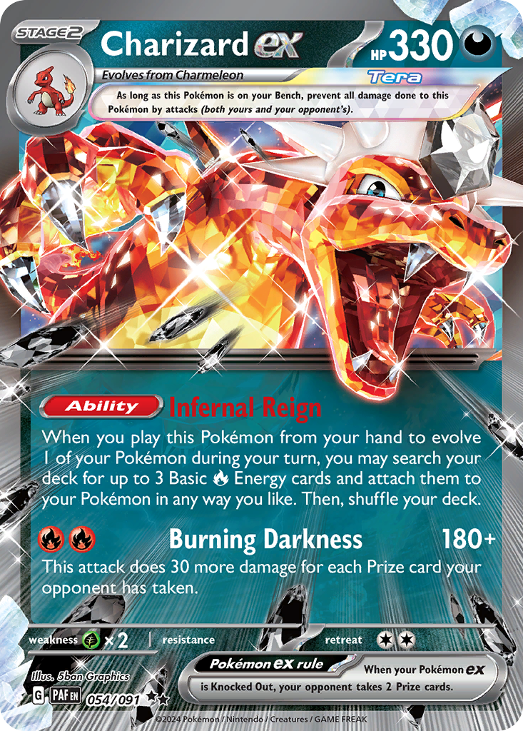 Charizard ex - Paldean Fates (sv4pt5-54)