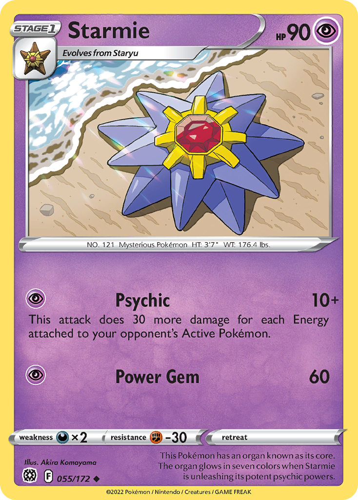 Starmie - Brilliant Stars (swsh9-55)