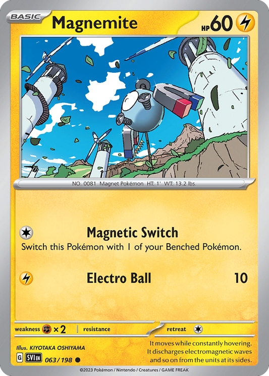 Magnemite - Scarlet & Violet (sv1-63)