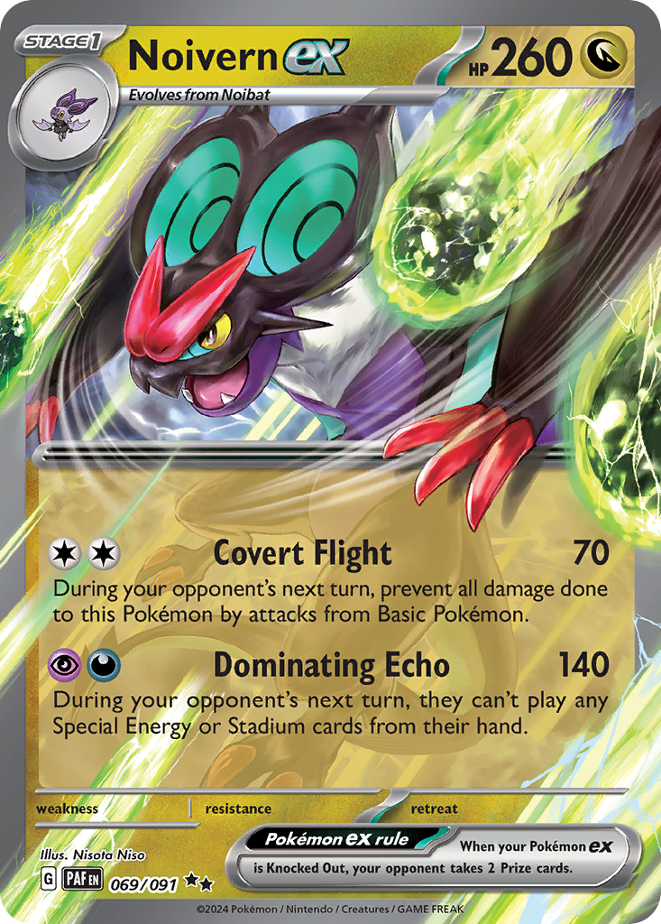 Noivern ex - Paldean Fates (sv4pt5-69)