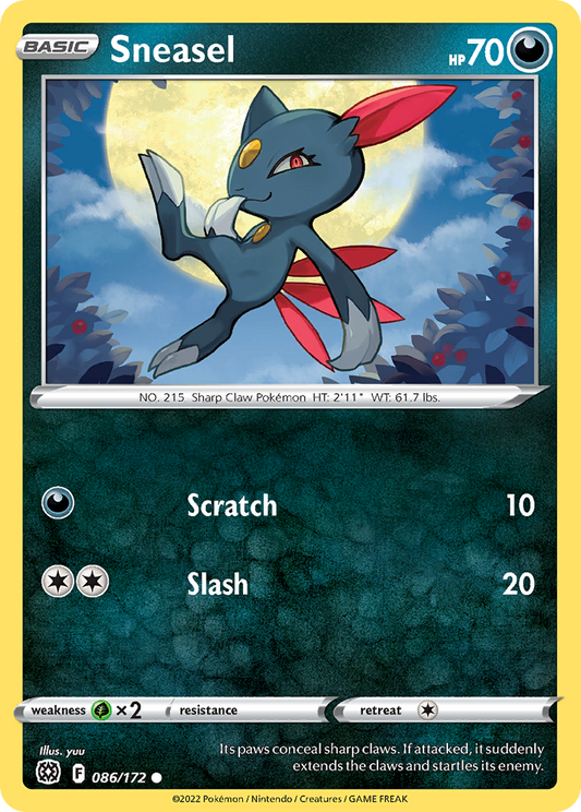 Sneasel - Brilliant Stars (swsh9-86)