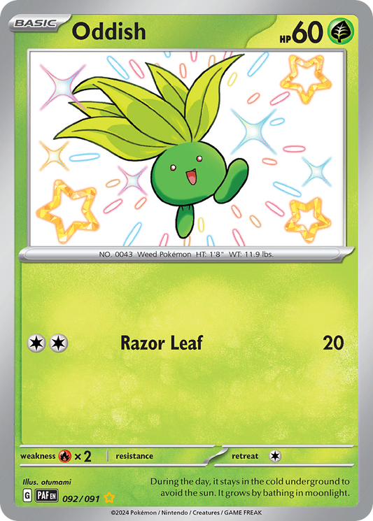 Oddish - Paldean Fates (sv4pt5-92)