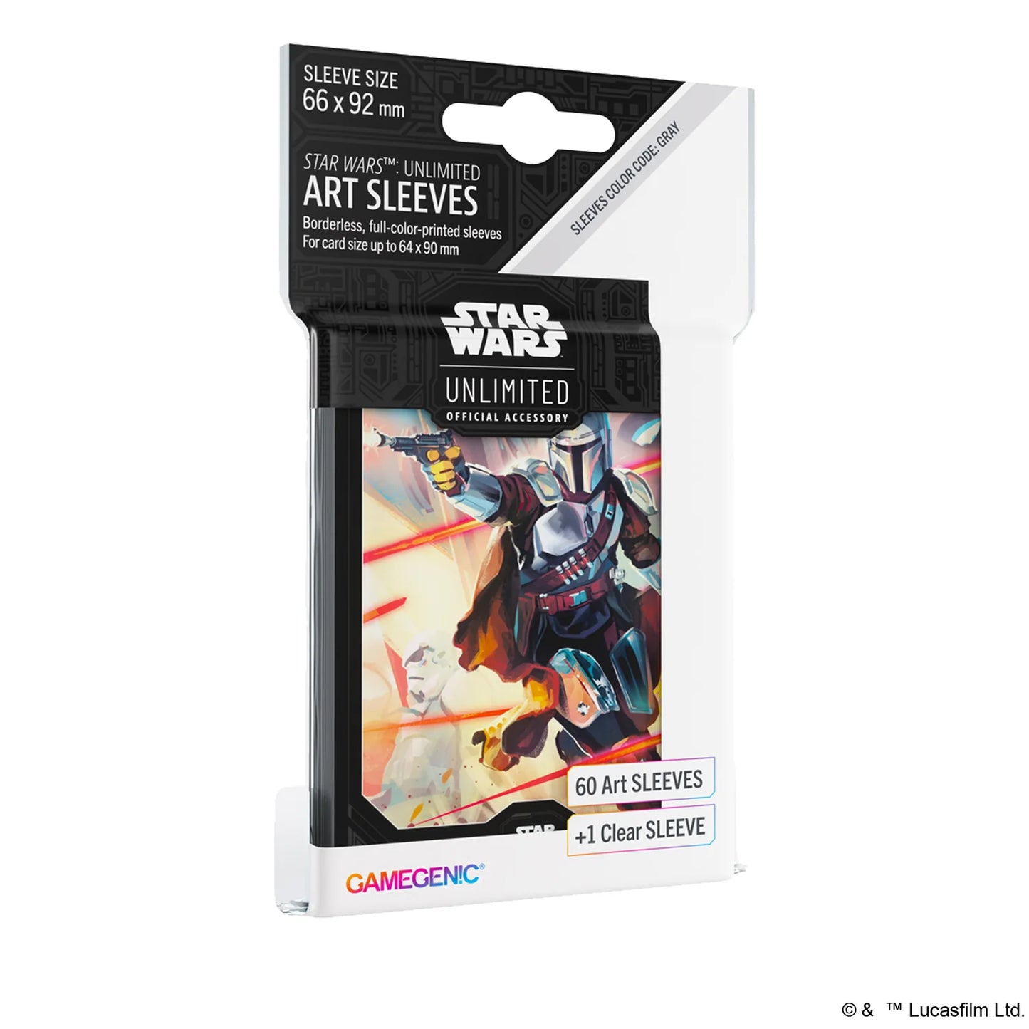 Star Wars: Unlimited Art Sleeve—Mandalorian