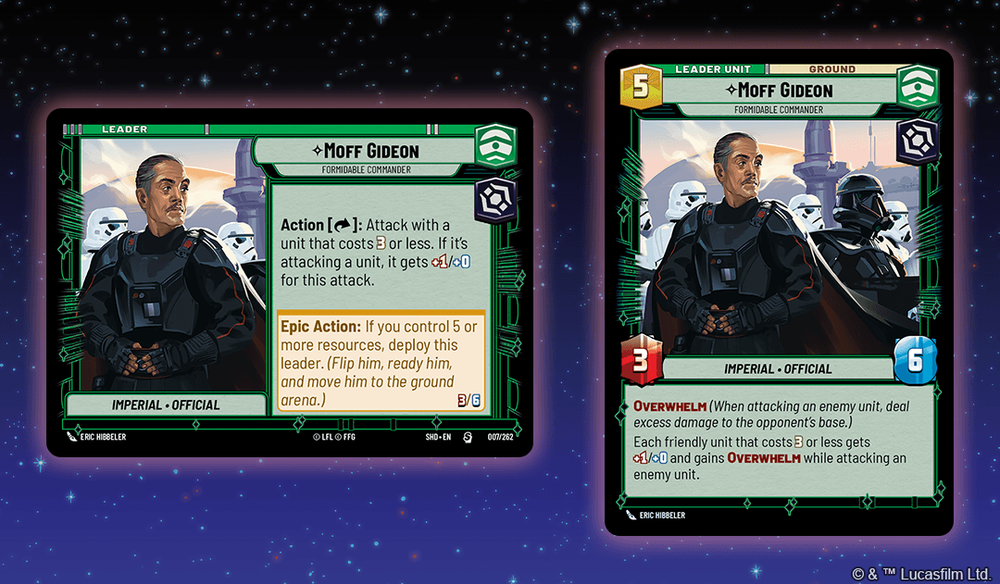 Star Wars Unlimited: Shadows of the Galaxy Booster Box