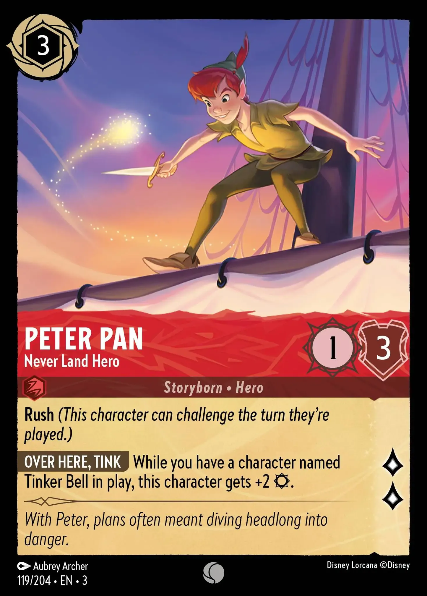 Peter Pan - Neve Land Hero - Into the Inklands (119)