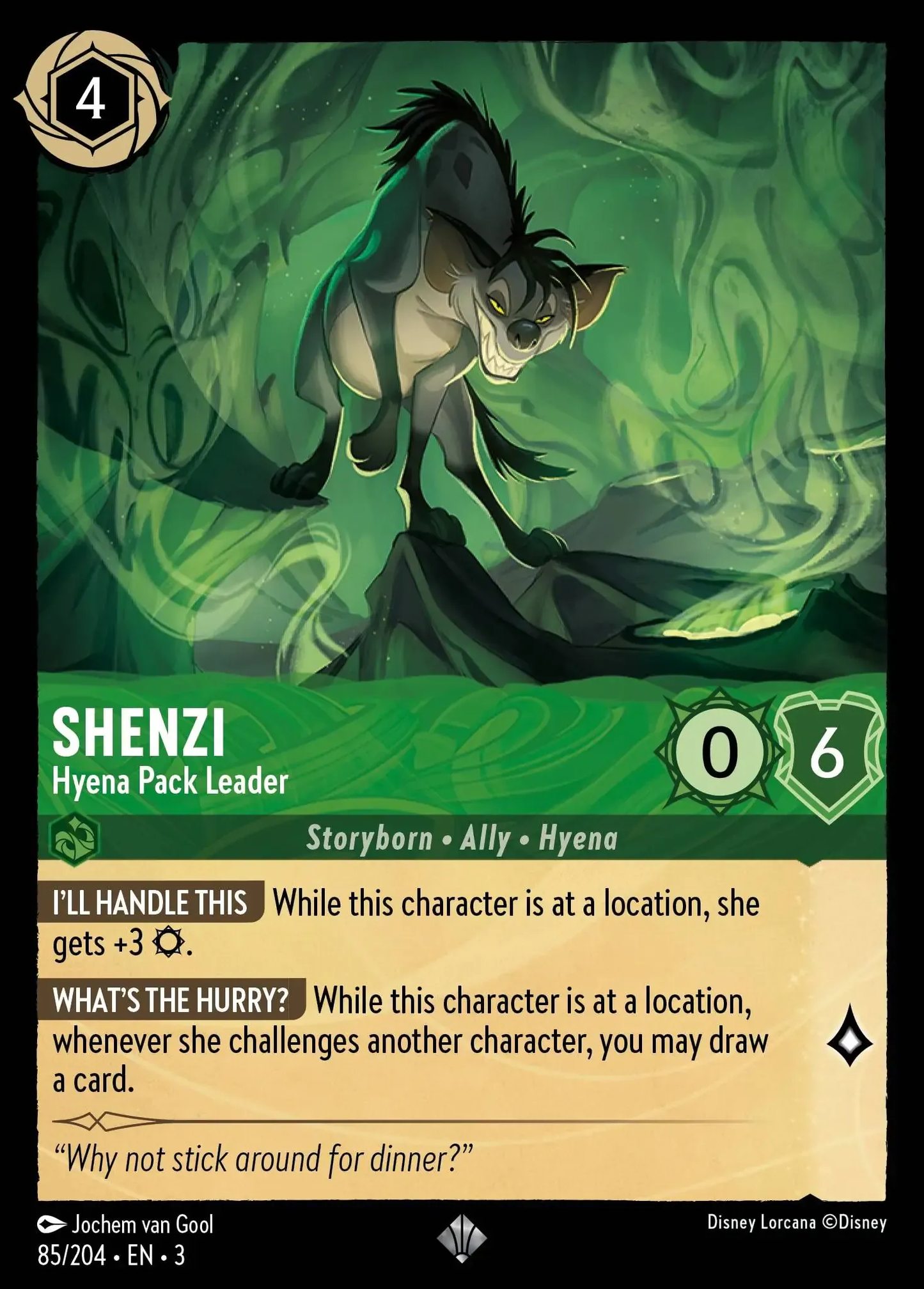 Shenzi - Hyena Pack Leader - Into the Inklands (85)