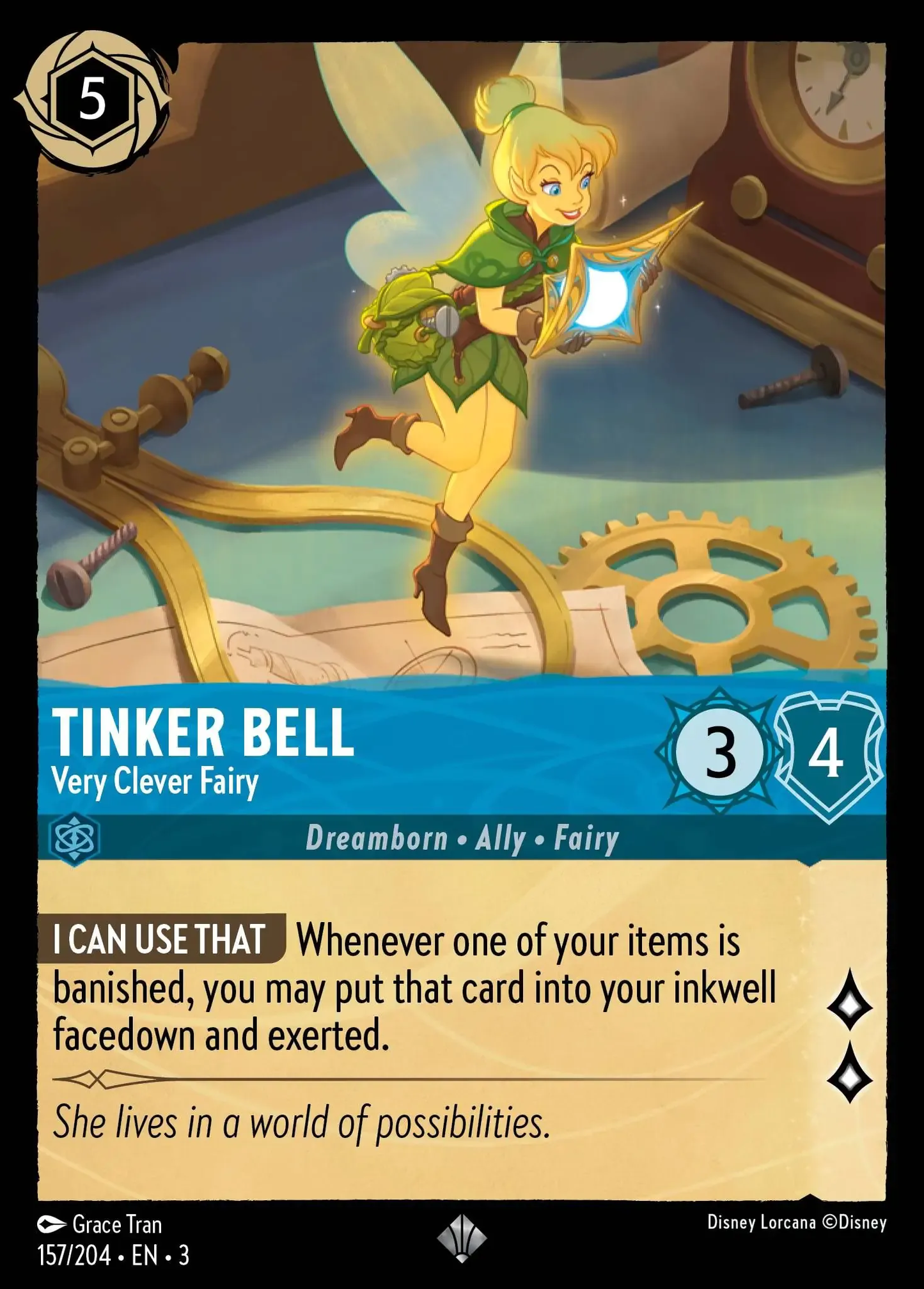 Tinker Bell - Very Clever Fairy - Into the Inklands (157)